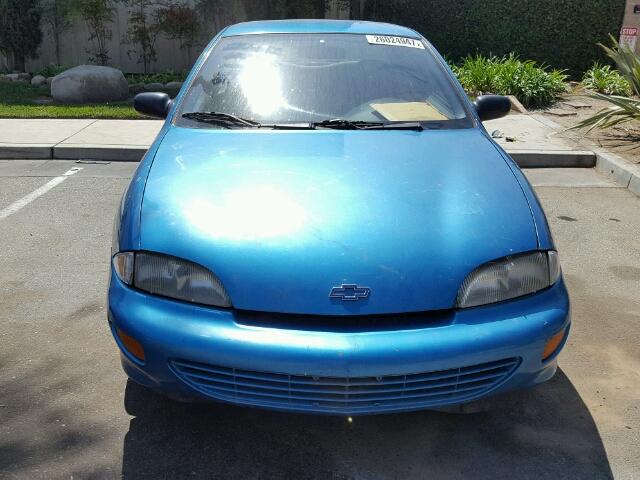 3G1JC1246XS809144 - 1999 CHEVROLET CAVALIER B BLUE photo 9