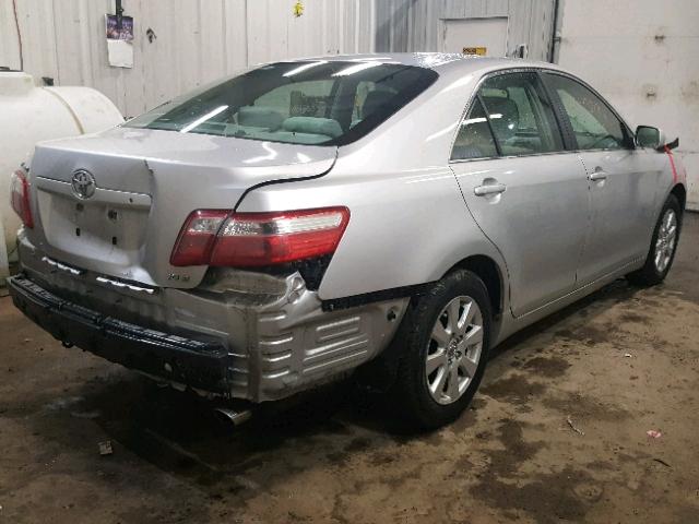 JTNBE46K283142382 - 2008 TOYOTA CAMRY CE SILVER photo 4