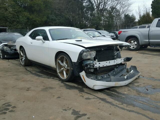 2C3CDYAG7DH695546 - 2013 DODGE CHALLENGER WHITE photo 1