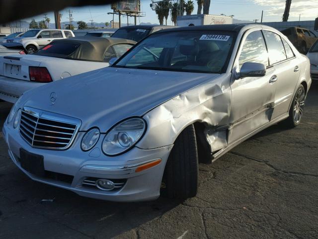 WDBUF87X28B207389 - 2008 MERCEDES-BENZ E 350 4MAT SILVER photo 2