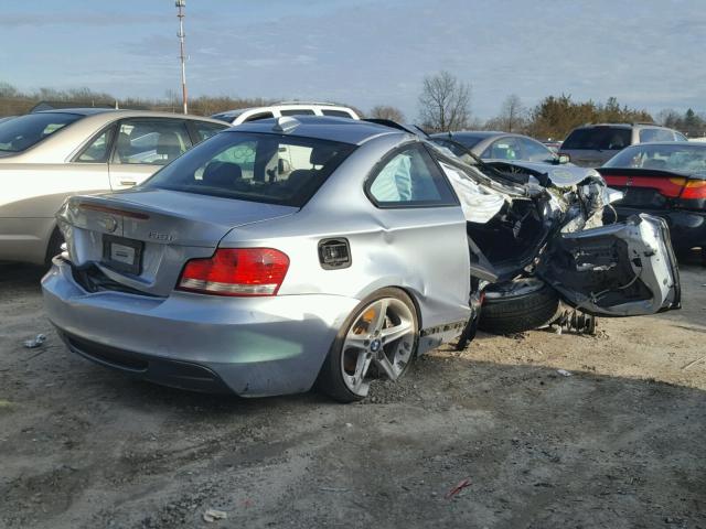 WBAUC735X9VK79768 - 2009 BMW 135 I BLUE photo 4