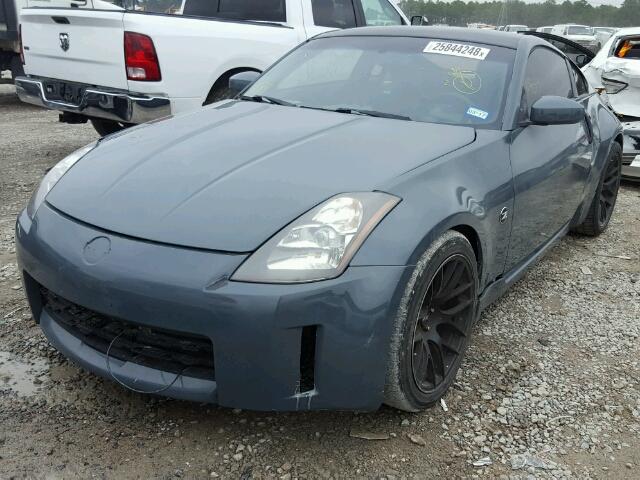 JN1AZ34E25M652011 - 2005 NISSAN 350Z COUPE GRAY photo 2