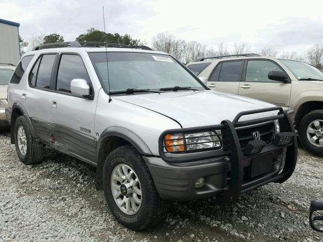 4S6DM58W314410039 - 2001 HONDA PASSPORT E SILVER photo 1