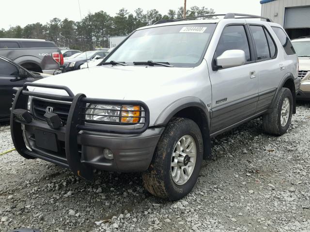 4S6DM58W314410039 - 2001 HONDA PASSPORT E SILVER photo 2