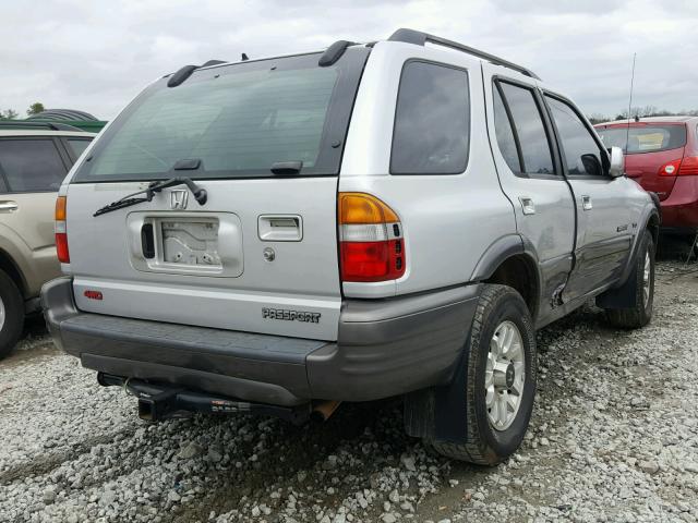 4S6DM58W314410039 - 2001 HONDA PASSPORT E SILVER photo 4