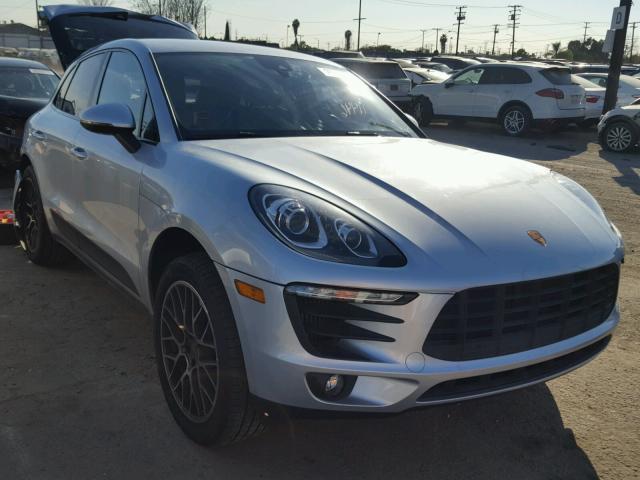 WP1AB2A5XFLB61417 - 2015 PORSCHE MACAN S SILVER photo 1