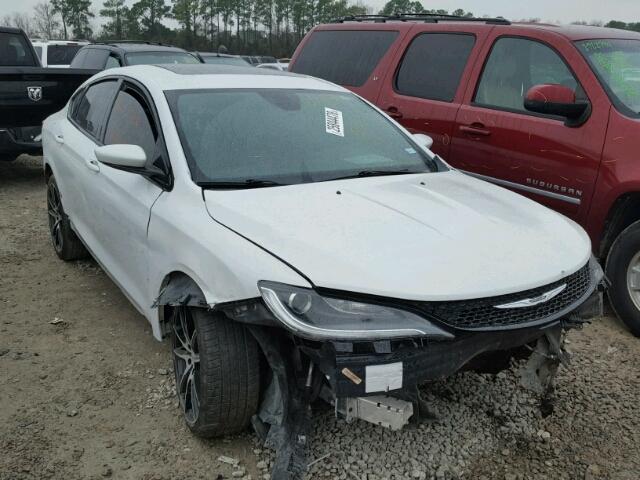 1C3CCCBB7FN553877 - 2015 CHRYSLER 200 S WHITE photo 1