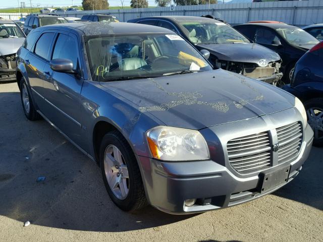 2D4FV47V26H204097 - 2006 DODGE MAGNUM SXT GRAY photo 1