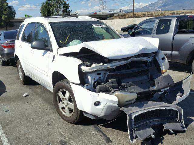 2CNDL63F356158130 - 2005 CHEVROLET EQUINOX LT WHITE photo 1