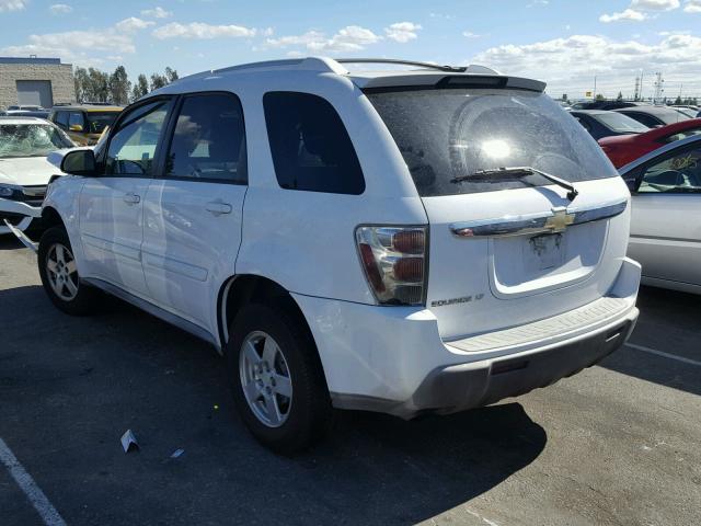 2CNDL63F356158130 - 2005 CHEVROLET EQUINOX LT WHITE photo 3