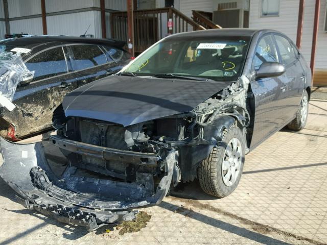 KMHDU46D67U217638 - 2007 HYUNDAI ELANTRA GL GRAY photo 2