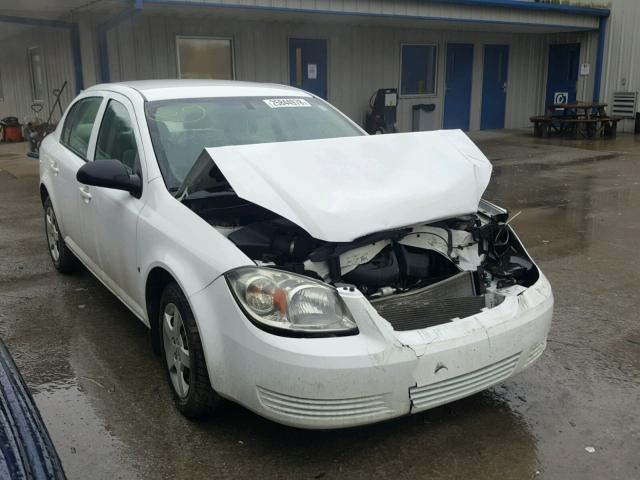 1G1AK58F287281329 - 2008 CHEVROLET COBALT LS WHITE photo 1