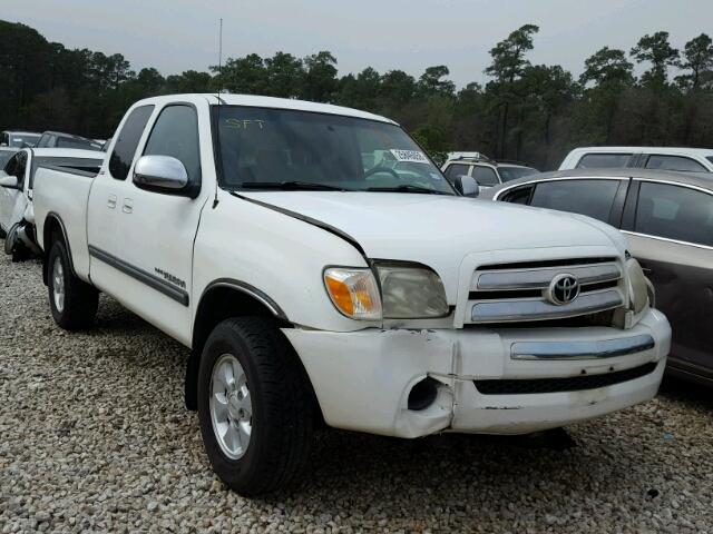 5TBRU34186S481615 - 2006 TOYOTA TUNDRA ACC WHITE photo 1