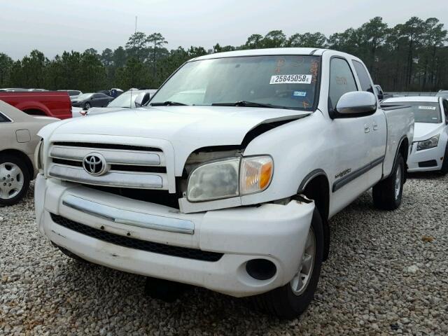 5TBRU34186S481615 - 2006 TOYOTA TUNDRA ACC WHITE photo 2