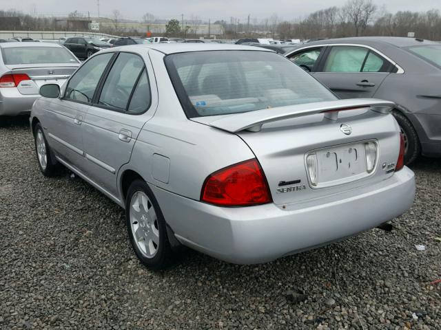 3N1CB51D45L523668 - 2005 NISSAN SENTRA 1.8 SILVER photo 3