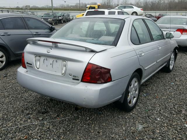 3N1CB51D45L523668 - 2005 NISSAN SENTRA 1.8 SILVER photo 4