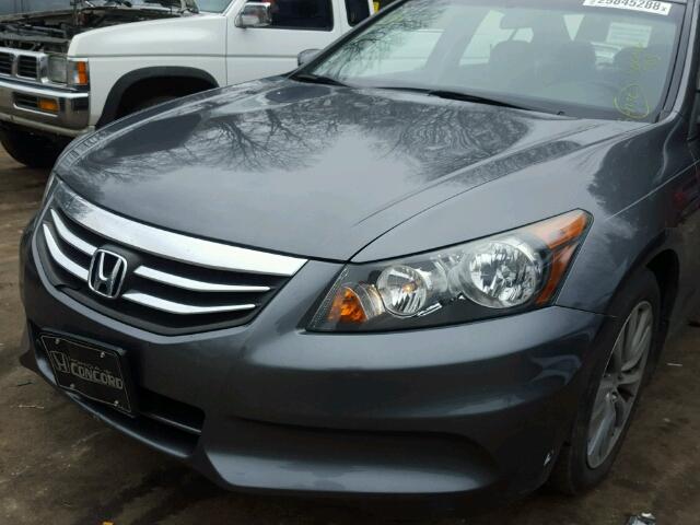 1HGCP2F71BA091366 - 2011 HONDA ACCORD EX CHARCOAL photo 9