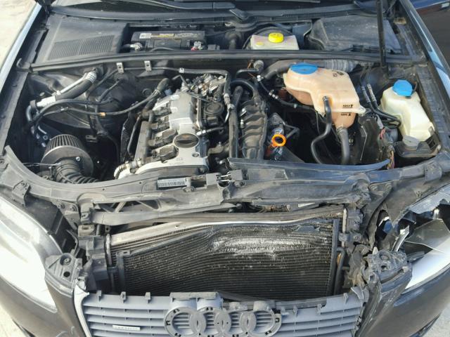 WAUDF78E36A188019 - 2006 AUDI A4 2.0T QU BLACK photo 7