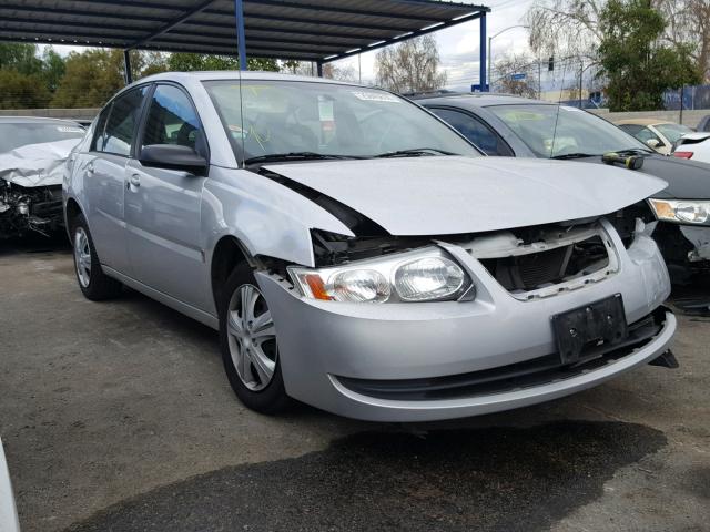 1G8AJ55F57Z165831 - 2007 SATURN ION LEVEL SILVER photo 1