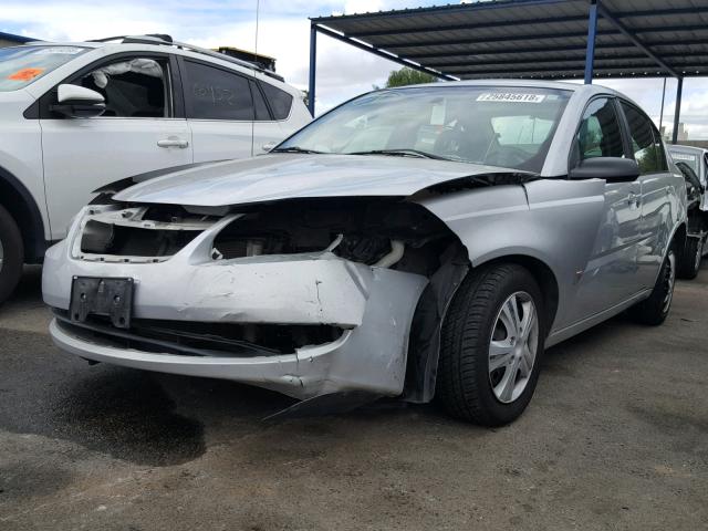 1G8AJ55F57Z165831 - 2007 SATURN ION LEVEL SILVER photo 2