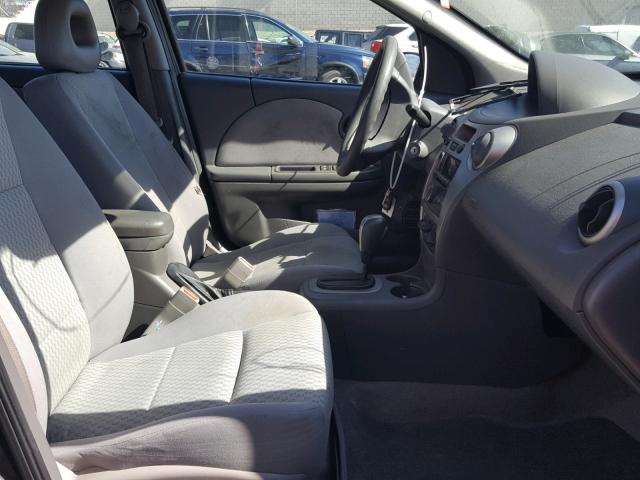 1G8AJ55F57Z165831 - 2007 SATURN ION LEVEL SILVER photo 5