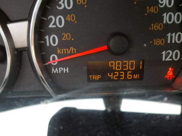 1G8AJ55F57Z165831 - 2007 SATURN ION LEVEL SILVER photo 8