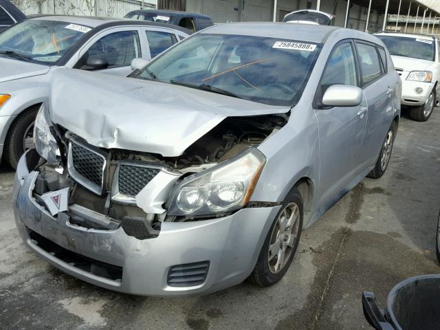 5Y2SP67009Z413235 - 2009 PONTIAC VIBE SILVER photo 2