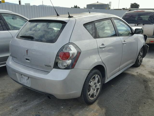 5Y2SP67009Z413235 - 2009 PONTIAC VIBE SILVER photo 4