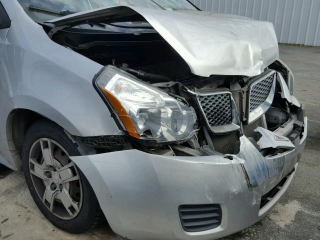 5Y2SP67009Z413235 - 2009 PONTIAC VIBE SILVER photo 9