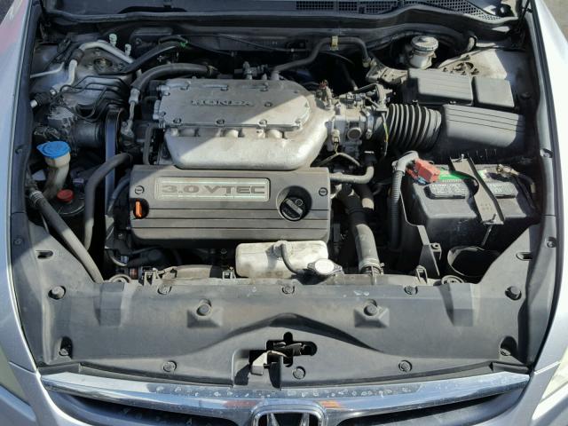 1HGCM66577A022056 - 2007 HONDA ACCORD EX SILVER photo 7