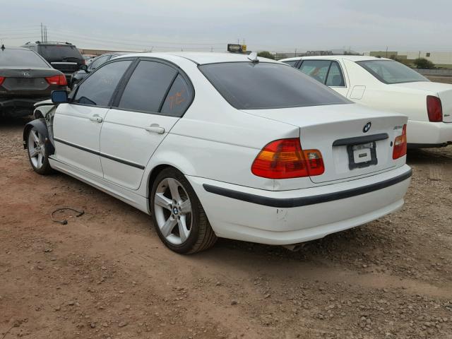 WBAET37495NJ86619 - 2005 BMW 325 I WHITE photo 3