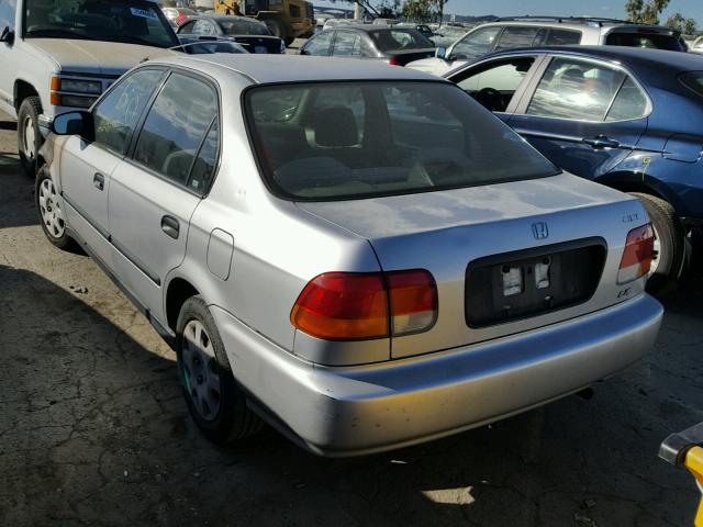 JHMEJ6672WS005433 - 1998 HONDA CIVIC LX SILVER photo 3