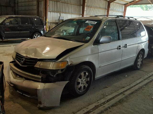 5FNRL18952B053238 - 2002 HONDA ODYSSEY EX SILVER photo 2