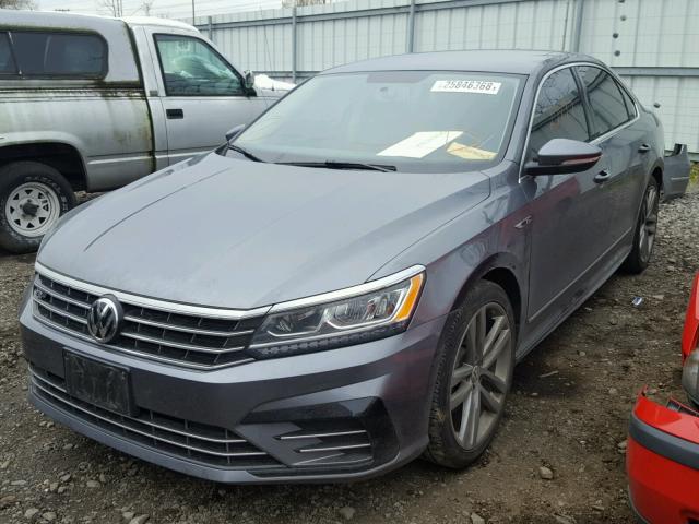 1VWDT7A32HC060993 - 2017 VOLKSWAGEN PASSAT R-L GRAY photo 2