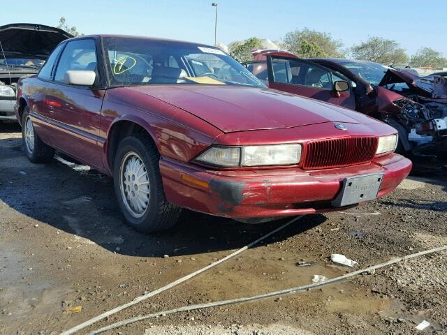 2G4WB12L0S1449442 - 1995 BUICK REGAL CUST RED photo 1