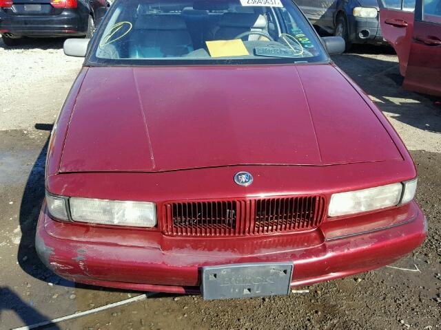 2G4WB12L0S1449442 - 1995 BUICK REGAL CUST RED photo 9