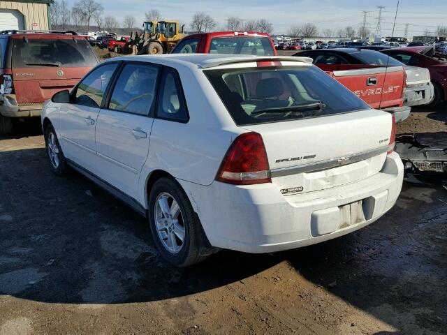 1G1ZT62855F295050 - 2005 CHEVROLET MALIBU MAX WHITE photo 3