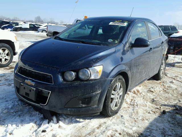 1G1JC5SH7F4181250 - 2015 CHEVROLET SONIC LT BLUE photo 2