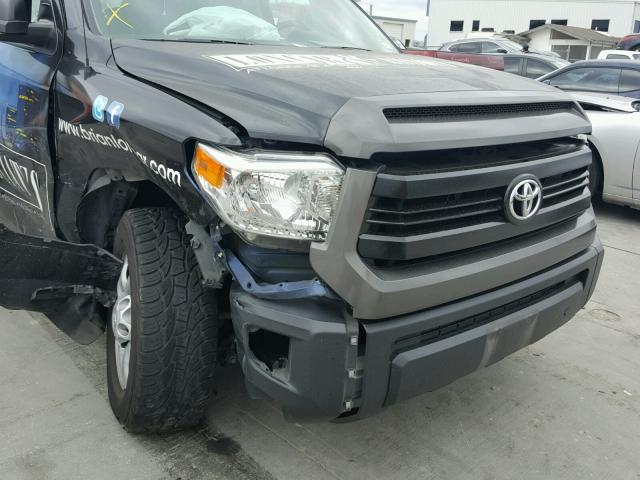 5TFRM5F13FX090611 - 2015 TOYOTA TUNDRA DOU BLACK photo 9