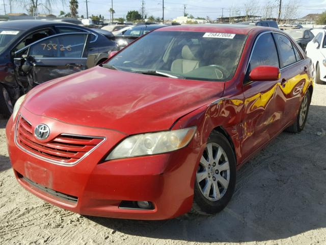 4T1BK46K57U019161 - 2007 TOYOTA CAMRY NEW RED photo 2