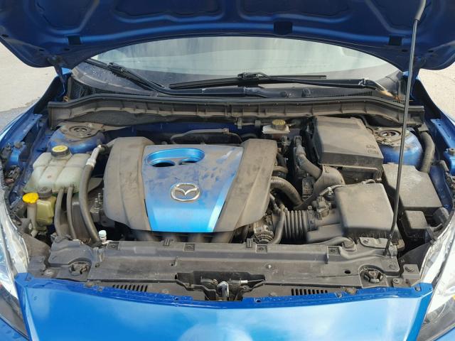 JM1BL1L78C1574083 - 2012 MAZDA 3 I BLUE photo 7