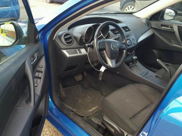 JM1BL1L78C1574083 - 2012 MAZDA 3 I BLUE photo 9