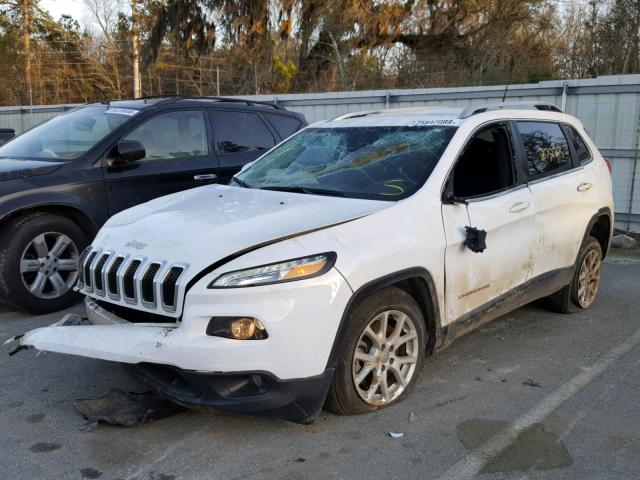 1C4PJLCB5GW370765 - 2016 JEEP CHEROKEE L WHITE photo 2