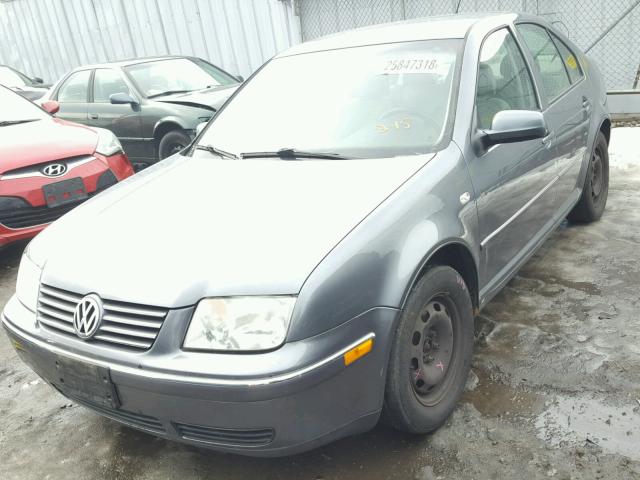 3VWRK69M25M045677 - 2005 VOLKSWAGEN JETTA GL GRAY photo 2