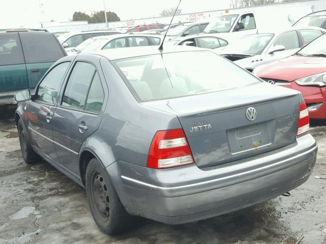 3VWRK69M25M045677 - 2005 VOLKSWAGEN JETTA GL GRAY photo 3