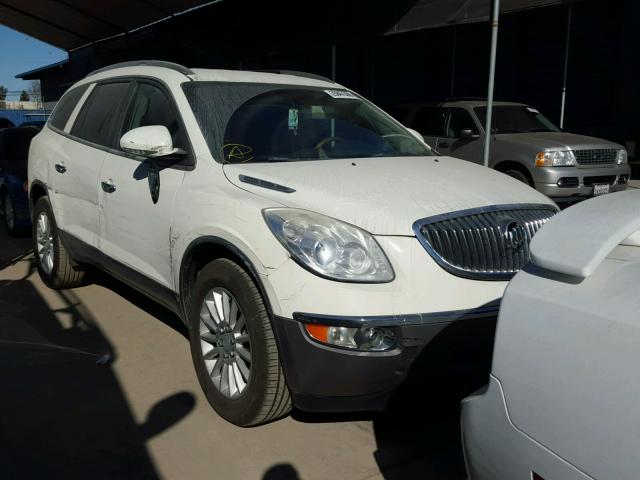 5GALRBED9AJ164760 - 2010 BUICK ENCLAVE CX WHITE photo 1