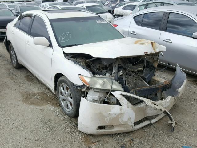 4T1BE46K27U535954 - 2007 TOYOTA CAMRY CE/L WHITE photo 1