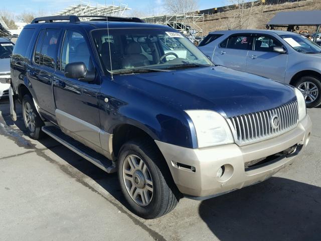 4M2ZU86K05ZJ25483 - 2005 MERCURY MOUNTAINEE BLUE photo 1