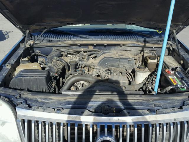 4M2ZU86K05ZJ25483 - 2005 MERCURY MOUNTAINEE BLUE photo 7