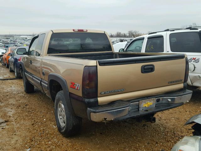 2GCEK19T6X1214363 - 1999 CHEVROLET SILVERADO GOLD photo 3